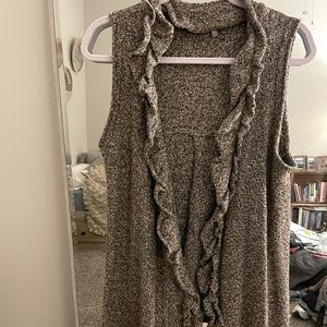 Sleeveless Cardigan